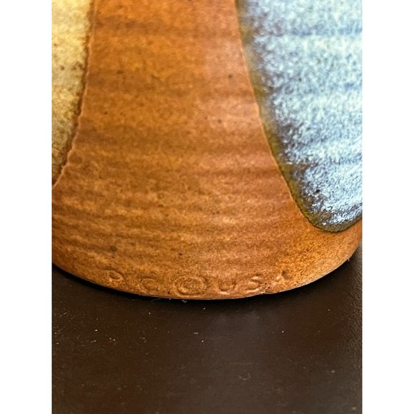 Vintage Tall Pottery Craft Vase Circa 1970's - Picture 6 of 7